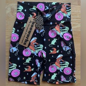 Nooworks x Mean Machine Bike Short Size Small NWT